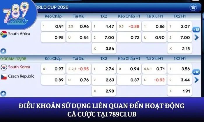 điều khoản sử dụng