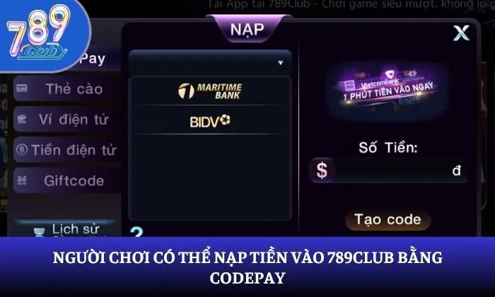 nạp tiền 789Club nạp tiền 789Club