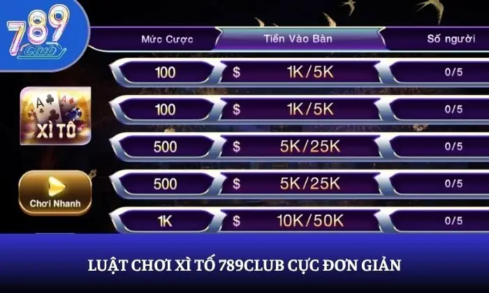 Xì Tố 789Club
