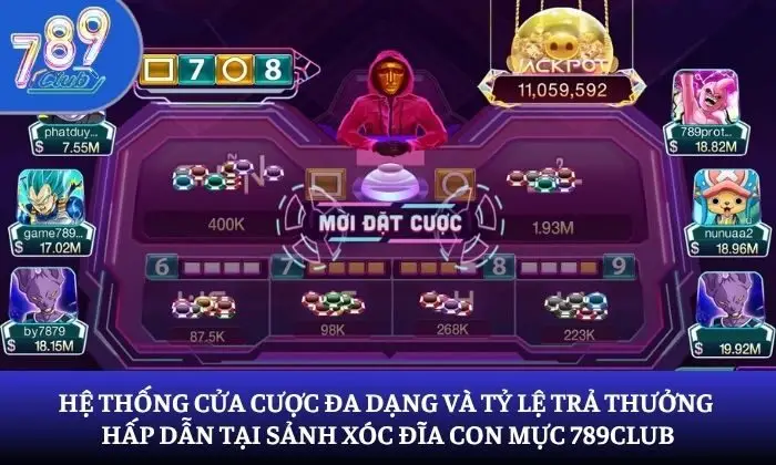 Xóc đĩa con mực 789Club Xóc đĩa con mực 789Club